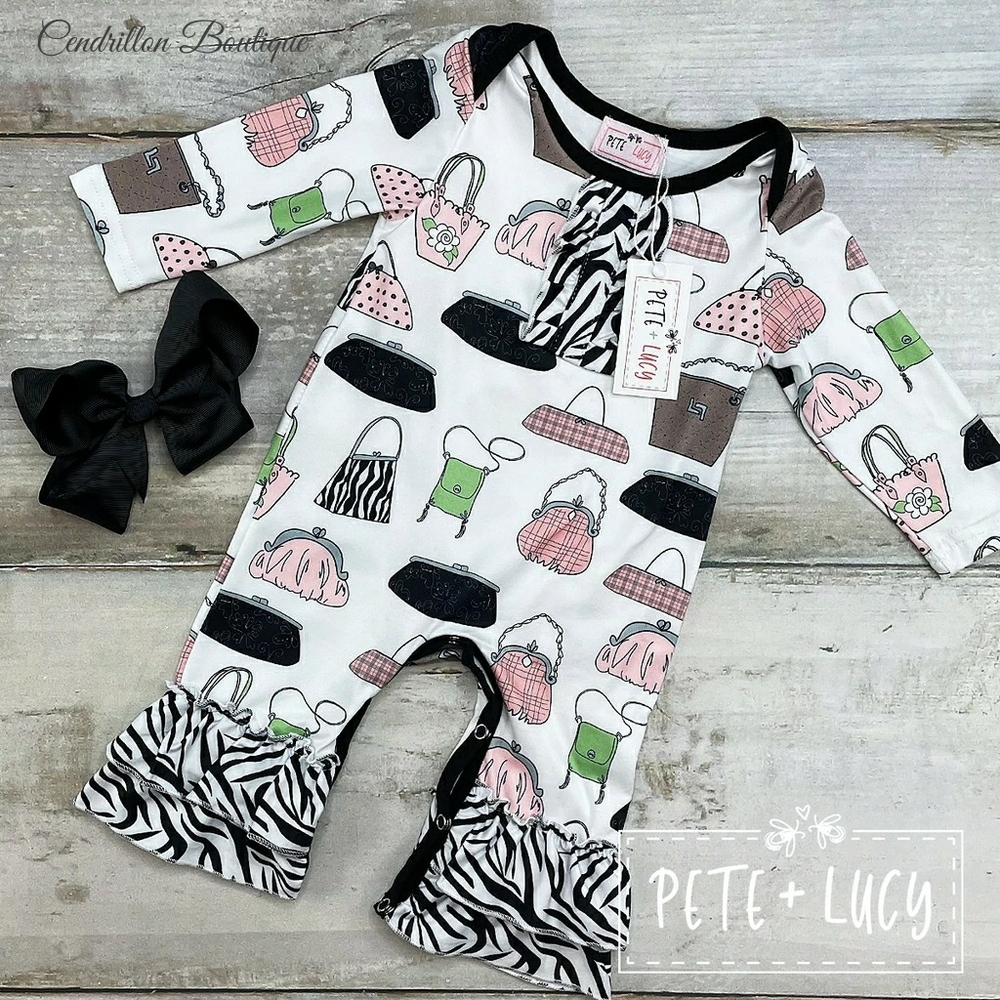 Pete + Lucy Infant Romper Size 3-6M